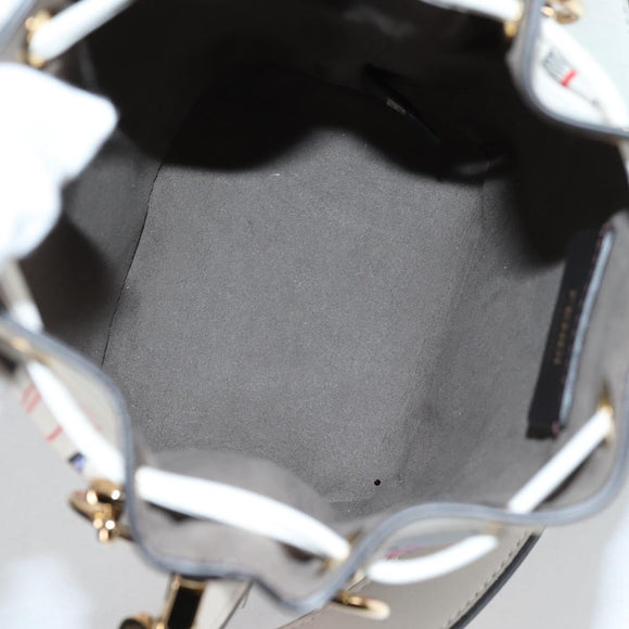 FENDI Zucca Canvas Mini Montrezor Hand Bag 2way Multicolor Gold Auth yk19350M