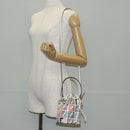 FENDI Zucca Canvas Mini Montrezor Hand Bag 2way Multicolor Gold Auth yk19350M-23