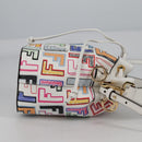 FENDI Zucca Canvas Mini Montrezor Hand Bag 2way Multicolor Gold Auth yk19350M-4