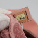 CHANEL Choco Bar Hand Bag Caviar Skin Pink Silver CC Auth yk19354-12