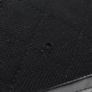 CHANEL Matelasse Chain Shoulder Bag Cotton Black Silver CC Auth yk19360-20