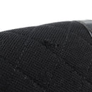 CHANEL Matelasse Chain Shoulder Bag Cotton Black Silver CC Auth yk19360-10