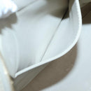 LOEWE Anagram Amazona 36 Hand Bag Leather Beige Gold Auth yk19361-24