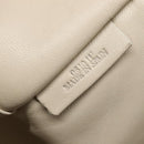 LOEWE Anagram Amazona 36 Hand Bag Leather Beige Gold Auth yk19361-12