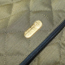 FENDI Zucca Canvas Carry Case Black Brown Auth yk19369-21