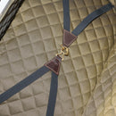 FENDI Zucca Canvas Carry Case Black Brown Auth yk19369-23