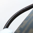 FENDI Zucca Canvas Carry Case Black Brown Auth yk19369-7