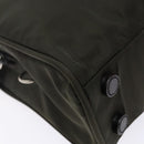 PRADA Hand Bag Nylon Silver Khaki Auth yk19373-11