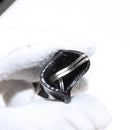 PRADA Hand Bag Nylon Silver Khaki Auth yk19373-15