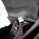 PRADA Hand Bag Nylon Silver Khaki Auth yk19373-24