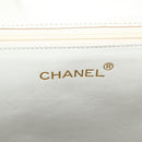 CHANEL Matelasse Chain Shoulder Bag Lamb Skin Vanilla Gold CC Auth yk19374-20