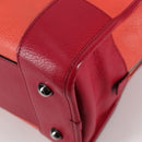 LOEWE Anagram Amazona 36 Hand Bag Leather Orange Silver Auth yk19375V-15