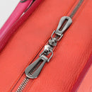 LOEWE Anagram Amazona 36 Hand Bag Leather Orange Silver Auth yk19375V-19