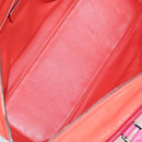 LOEWE Anagram Amazona 36 Hand Bag Leather Orange Silver Auth yk19375V-10