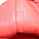 LOEWE Anagram Amazona 36 Hand Bag Leather Orange Silver Auth yk19375V-12