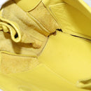 BALENCIAGA Paper Mini Hand Bag Leather 2way Yellow Silver 357333 Auth yk19376-20