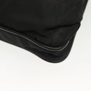 PRADA Shoulder Bag Nylon Black Silver Auth yk19379-13