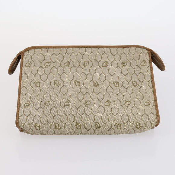 SAINT LAURENT Dior Celine Macadam Honeycomb Bag PVC 3Set Beige Auth yk19388