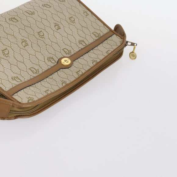 SAINT LAURENT Dior Celine Macadam Honeycomb Bag PVC 3Set Beige Auth yk19388