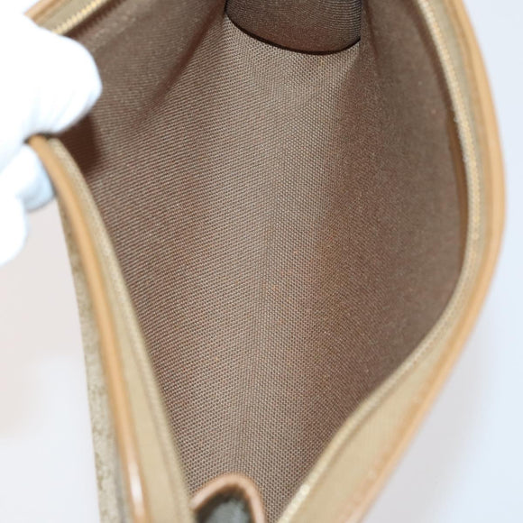 SAINT LAURENT Dior Celine Macadam Honeycomb Bag PVC 3Set Beige Auth yk19388