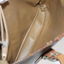 SAINT LAURENT Dior Celine Macadam Honeycomb Bag PVC 3Set Beige Auth yk19388-8