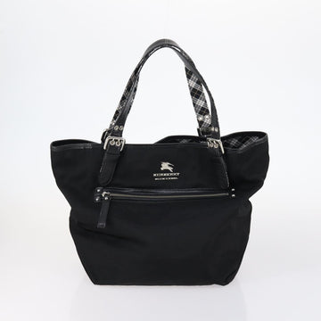 BURBERRY Nova Check Shoulder Bag Canvas Leather 3Set Black beige Auth yk19390 - 0