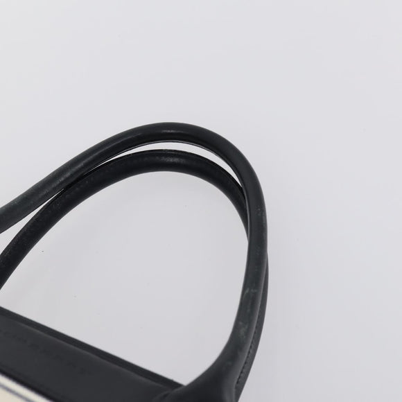 BURBERRY Nova Check Shoulder Bag Canvas Leather 3Set Black beige Auth yk19390