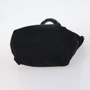 BURBERRY Nova Check Shoulder Bag Canvas Leather 3Set Black beige Auth yk19390-7