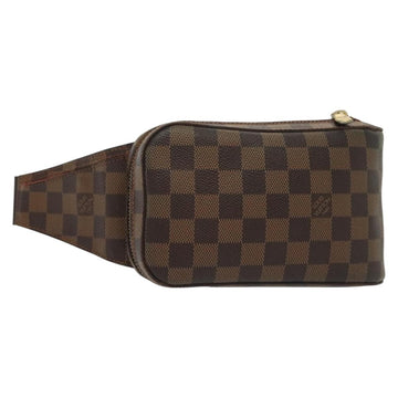 LOUIS VUITTON Damier Ebene Geronimos Shoulder Bag N51994 LV Auth yk19392