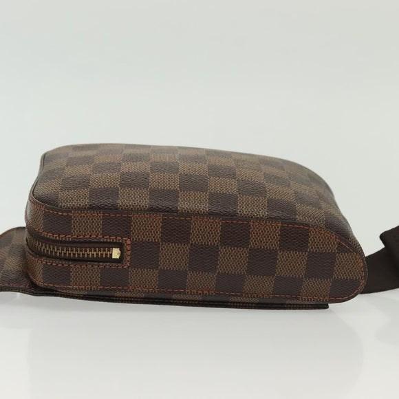 LOUIS VUITTON Damier Ebene Geronimos Shoulder Bag N51994 LV Auth yk19392