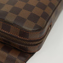 LOUIS VUITTON Damier Ebene Geronimos Shoulder Bag N51994 LV Auth yk19392-14