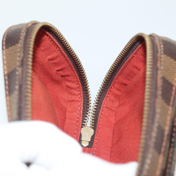 LOUIS VUITTON Damier Ebene Geronimos Shoulder Bag N51994 LV Auth yk19392