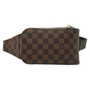 LOUIS VUITTON Damier Ebene Geronimos Shoulder Bag N51994 LV Auth yk19392-13