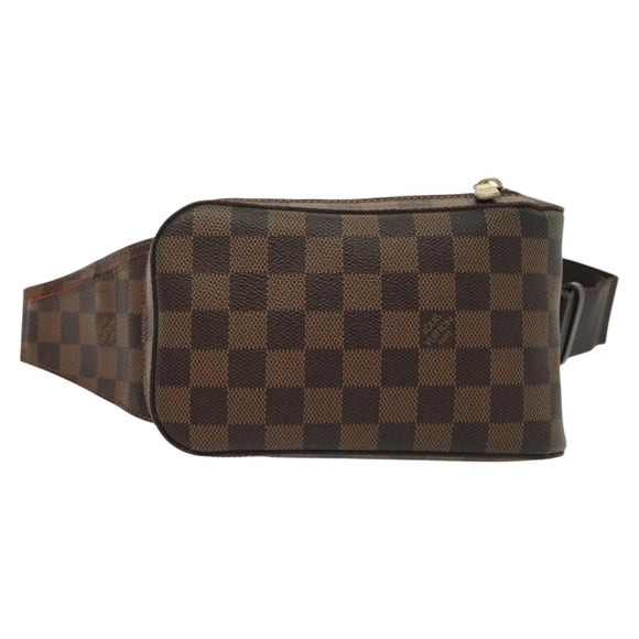 LOUIS VUITTON Damier Ebene Geronimos Shoulder Bag N51994 LV Auth yk19392