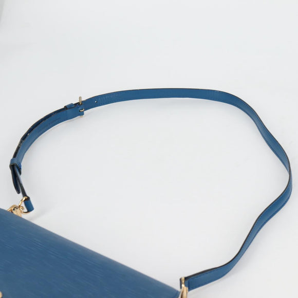 LOUIS VUITTON Epi Grenel Shoulder Bag Blue M52362 LV Auth yk19396