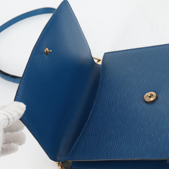 LOUIS VUITTON Epi Grenel Umhängetasche Blau M52362 LV Auth yk19396