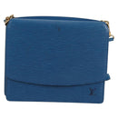 LOUIS VUITTON Epi Grenel Shoulder Bag Blue M52362 LV Auth yk19396-3