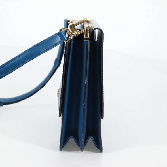 LOUIS VUITTON Epi Grenel Shoulder Bag Blue M52362 LV Auth yk19396