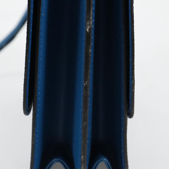 LOUIS VUITTON Epi Grenel Shoulder Bag Blue M52362 LV Auth yk19396