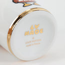 LOUIS VUITTON NIGO Collaboration Glass 4 Set Pottery White GI0730 Auth yk19398M-12