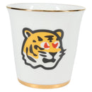 LOUIS VUITTON NIGO Collaboration Glass 4 Set Pottery White GI0730 Auth yk19398M-2