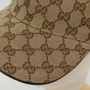 GUCCI GG Canvas Baseball Cap L Beige Red Green 200035 Auth yk19400-14