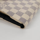 LOUIS VUITTON Damier Azur Portefeuille Insolite Long Wallet N63221 Auth yk19403V-15