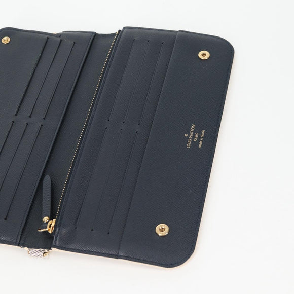 LOUIS VUITTON Damier Azur Portefeuille Insolite Long Wallet N63221 Auth yk19403V