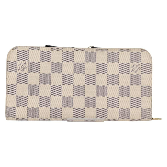 LOUIS VUITTON Damier Azur Portefeuille Insolite Long Wallet N63221 Auth yk19403V
