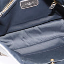 LOEWE Anagram Shoulder Bag Leather Gold Tone Gold Auth yk19406-11