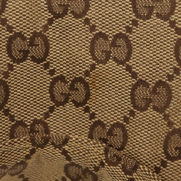 GUCCI GG Canvas Web Sherry Line Sun Visor S Beige Red Green Auth yk19410