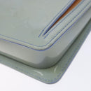 LOUIS VUITTON Monogram Vernis Motto Pouch Lavande M91224 LV Auth yk19411-14