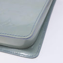 LOUIS VUITTON Monogram Vernis Motto Pouch Lavande M91224 LV Auth yk19411-16