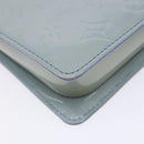 LOUIS VUITTON Monogram Vernis Motto Pouch Lavande M91224 LV Auth yk19411-17